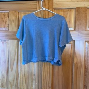 short sleeve crop top